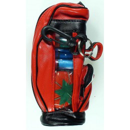 Pochette couture Golf rouge