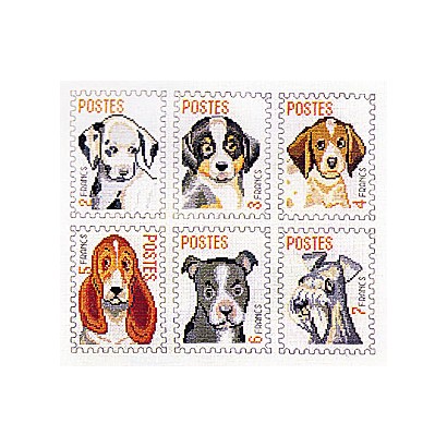 Timbres chiens